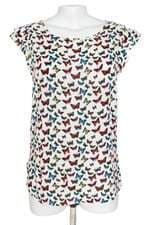 blusa doce flor feminina estampada 