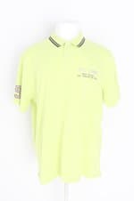 camisa polo malwee masculina verde com bordado