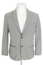 blazer crawford masculino cinza com forro