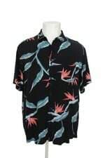 Camisa Renner masculina preta estampada