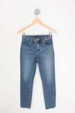 calça jeans uniqlo feminina azul