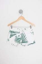 shorts four one feminino branco estampado