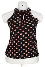 blusa blue & blossom feminina em poá