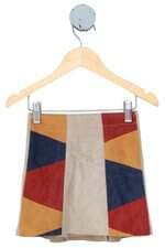 saia Zara kids colorida com cós com elástico e forro