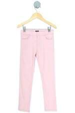 calça de sarja kids Kiabi rosa