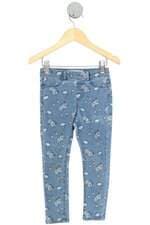 calça jeans kids  lefties girls Estampada