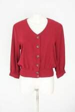 camisa schooner feminina vermelha