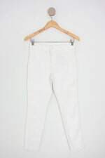 calça de sarja &denim feminina branca