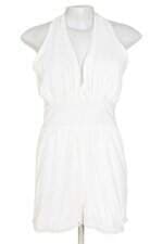 macaquinho sté fashion feminino branco com forro