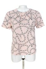 blusa Banana Republic feminina estampada com pregas