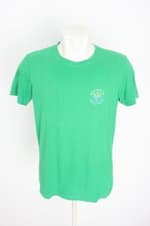 camiseta osklen masculina verde com silk