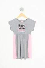 vestido duduka kids cinza com silk