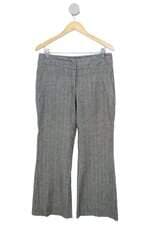 calça de tecido Luigi Bertolli feminina marrom