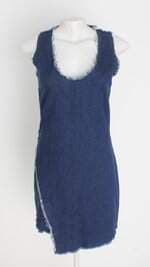 vestido jeans Le Lis Blanc feminino azul