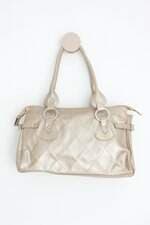 bolsa matiz feminina dourada