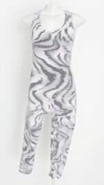 macacão esportivo feminino estampado