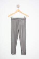 calça legging rosa d'luxo feminina cinza com cós com elástico