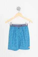 bermuda alphabeto kids azul estampada