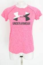 blusa esportiva Under armour feminina rosa com silk