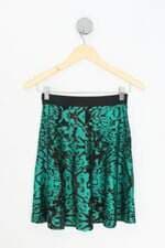 saia maria pavan feminina verde