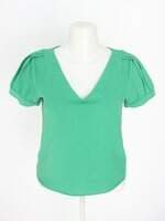 blusa feminina verde