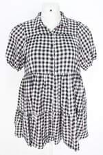 vestido Zara feminino xadrez