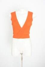 cropped zara feminino laranja