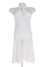 saída de praia feminina branca