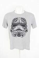 camiseta cz10 masculina cinza com silk