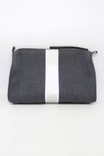 necessaire tua feminina cinza com silk