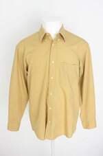 camisa la ville masculina amarela