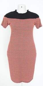 vestido via karuso feminino colorido com recortes