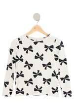 blusa manga longa H&M kids estampada 