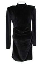 vestido c&a feminino preto com drapeado