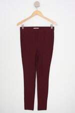 calça de tecido C&A feminina vermelha
