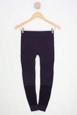 calça legging zee ricci feminina roxa com recortes