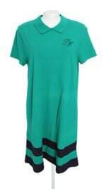 vestido Tommy Hilfiger feminino bicolor com bordado