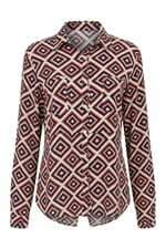 Camisa Khelf feminina estampada