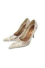 Scarpin snake off white e marrom