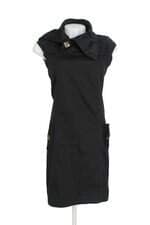 Vestido curto feminino preto