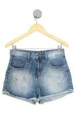 shorts jeans vesty brasil feminino azul