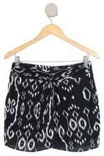 saia Zara feminina estampada