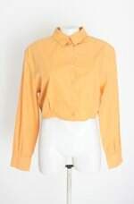 camisa cropped riachuelo feminina laranja