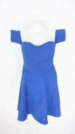 vestido mulbora feminino azul com bojo
