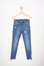 calça jeans ver feminina azul