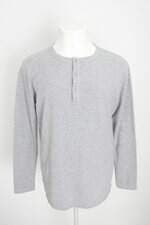 camiseta manga longa dough boy masculina cinza