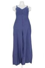 macacão CaCay feminino azul com pregas