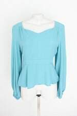 blusa muna feminina azul