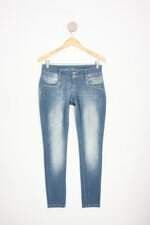 calça jeans planet girls feminina azul