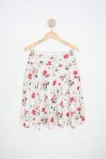 saia miroa feminina estampada com forro